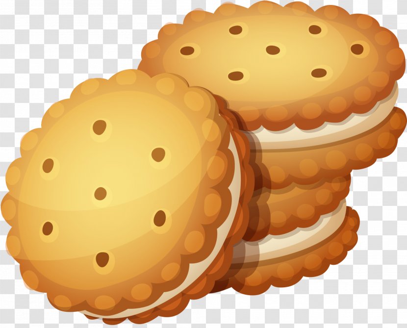 Fast Food Hot Dog Chocolate Cake Cookie Ice Cream - Baked Goods - Yellow Sandwich Biscuit Transparent PNG