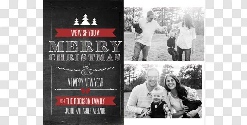 Christmas Card Day Greeting & Note Cards And Holiday Season Photograph - Family Transparent PNG