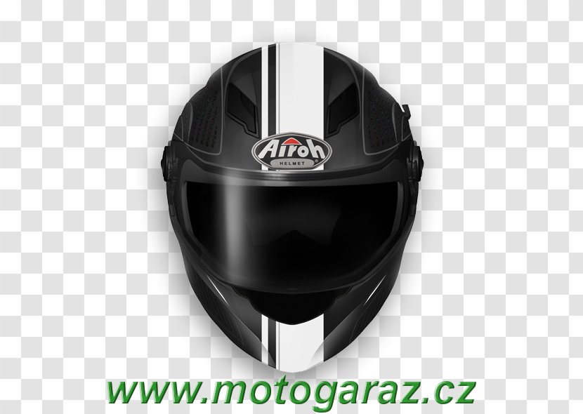 Bicycle Helmets Motorcycle Ski & Snowboard AIROH - Integraalhelm - White Movement Transparent PNG
