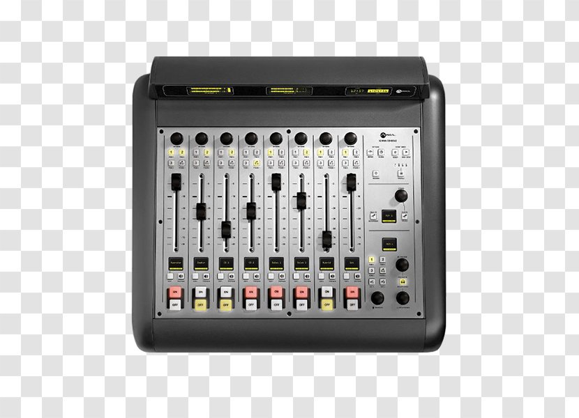 Audio Mixers Digital Mixing Console Photo Frame Television Broadcasting - Picture Frames - Studio Equipment Transparent PNG