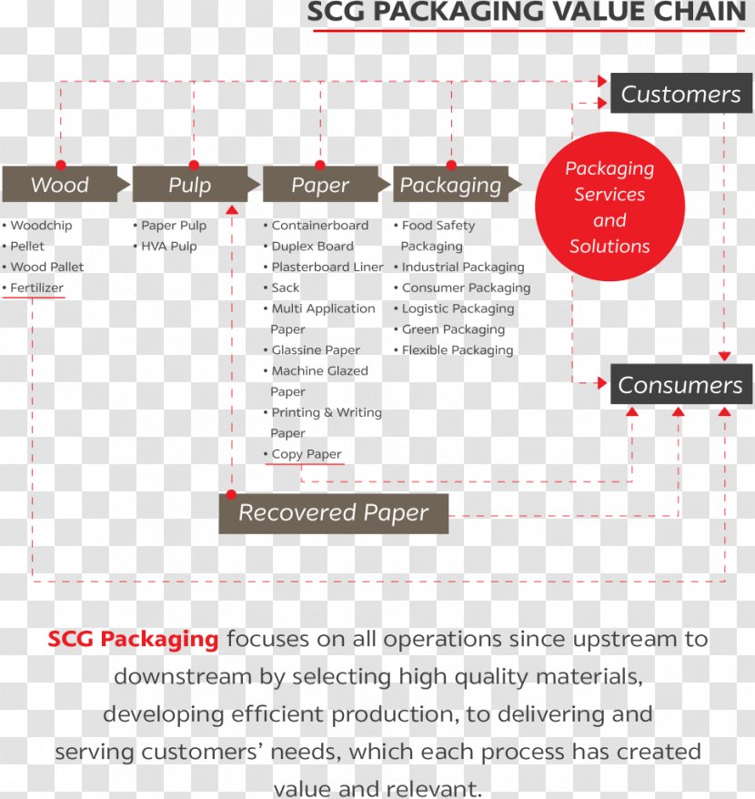 Paper Value Chain Siam Cement Group Packaging And Labeling Food - Media - Business Transparent PNG