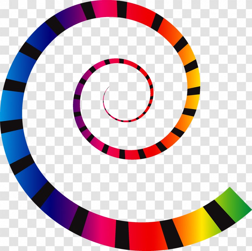 Spiral Screw Thread Clip Art - Area - Colorful Transparent PNG