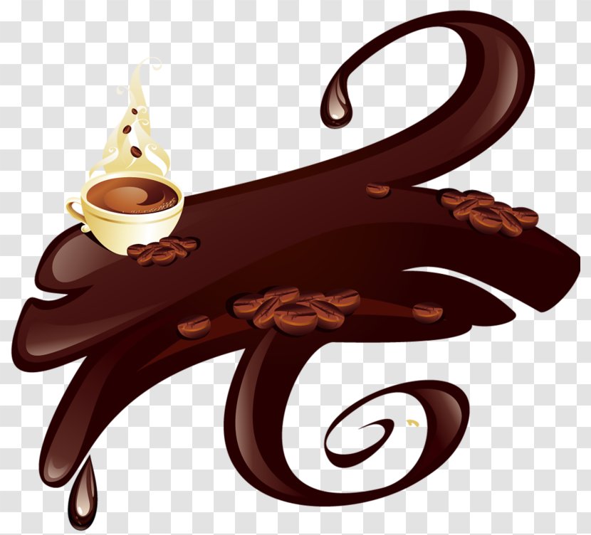 Coffee Milk Chocolate Cup Bean - Latte Transparent PNG