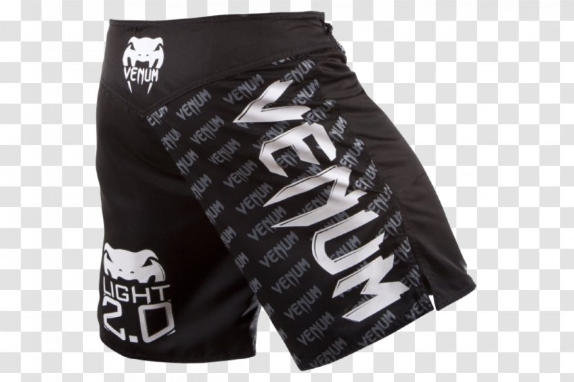 Venum Mixed Martial Arts Shorts Trunks Boxing - Combat - Leather Show Transparent PNG