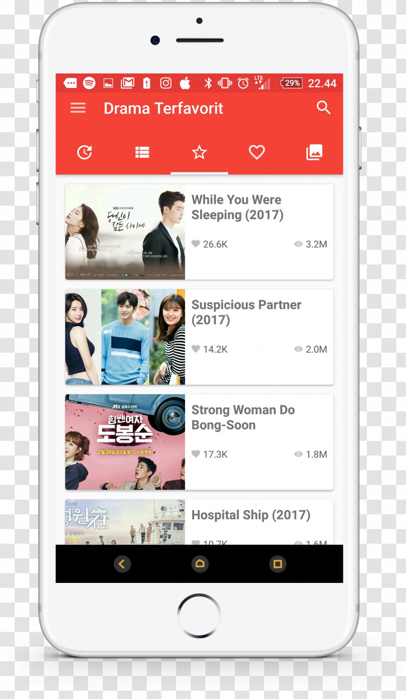 Feature Phone Korean Drama Smartphone Transparent PNG