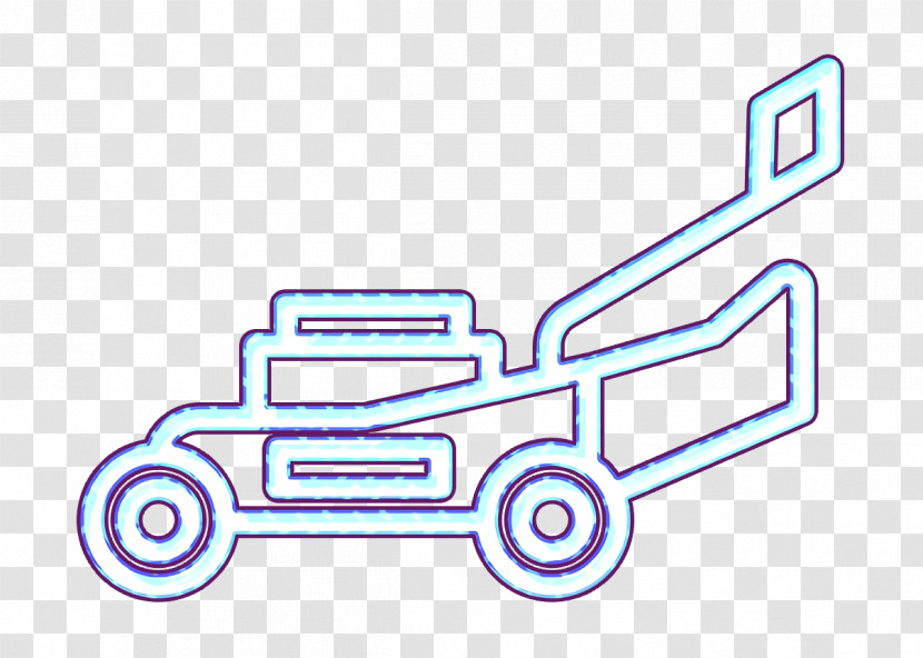 Farming And Gardening Icon Cultivation Icon Lawn Mower Icon Transparent PNG