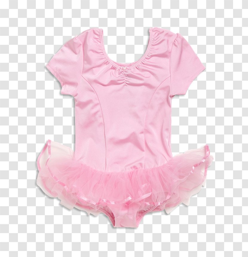 Sleeve Tulle Pink Ballerinaklänning Ruffle - Childrens Height Transparent PNG