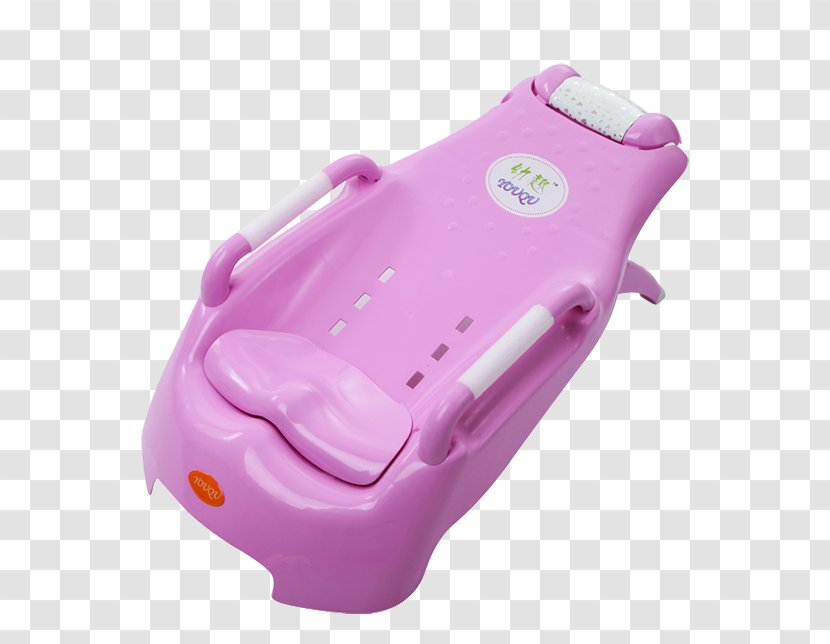 Bathtub Chair Plastic - Bathing - Purple Transparent PNG