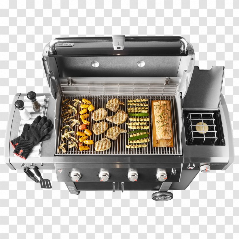 Barbecue Weber Genesis II LX 340 E-310 Weber-Stephen Products E-410 - Animal Source Foods - Gas Extraction Transparent PNG