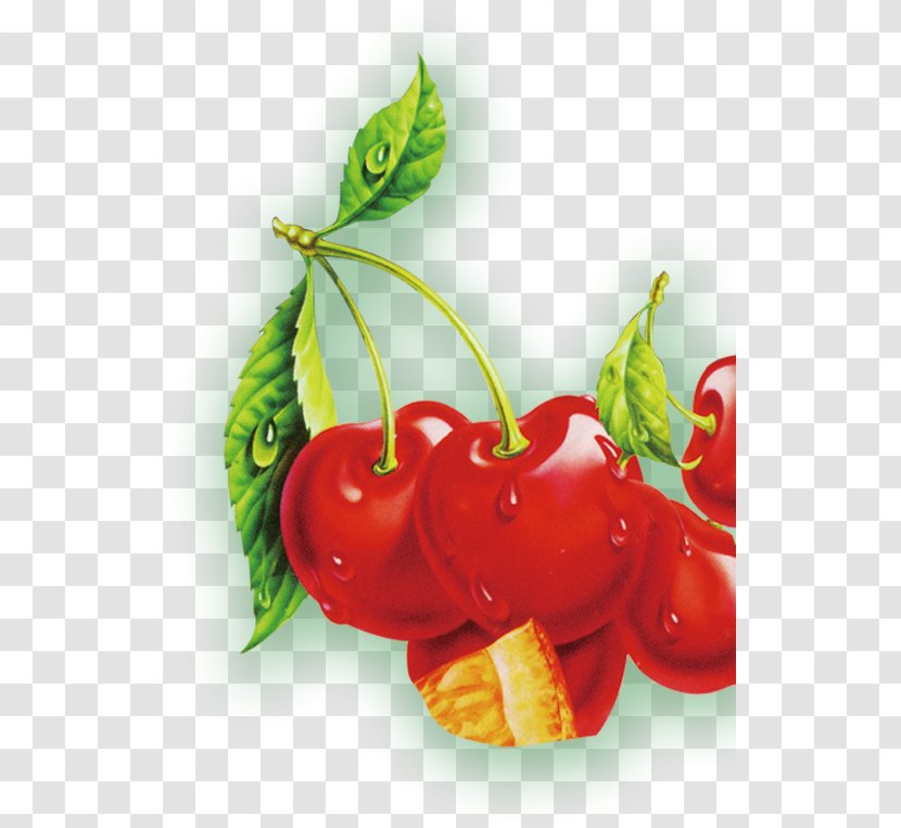 Tomato Strawberry Diet Food Garnish - Peppers - Cherry Transparent PNG