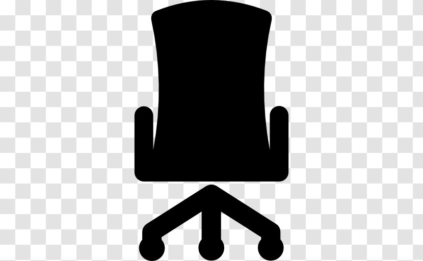 Swivel Chair Seat Font Awesome - Black Transparent PNG