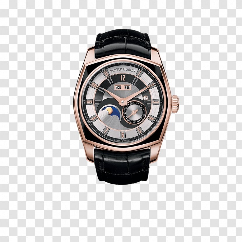 Roger Dubuis Watch Chronograph Clock Luxury Goods - Automatic Transparent PNG