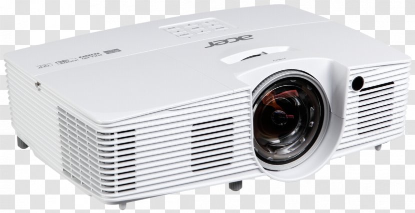 Multimedia Projectors Acer Home H6517ST DLP Projector Portable MR.JLA11.009 1080p - H6517st Transparent PNG