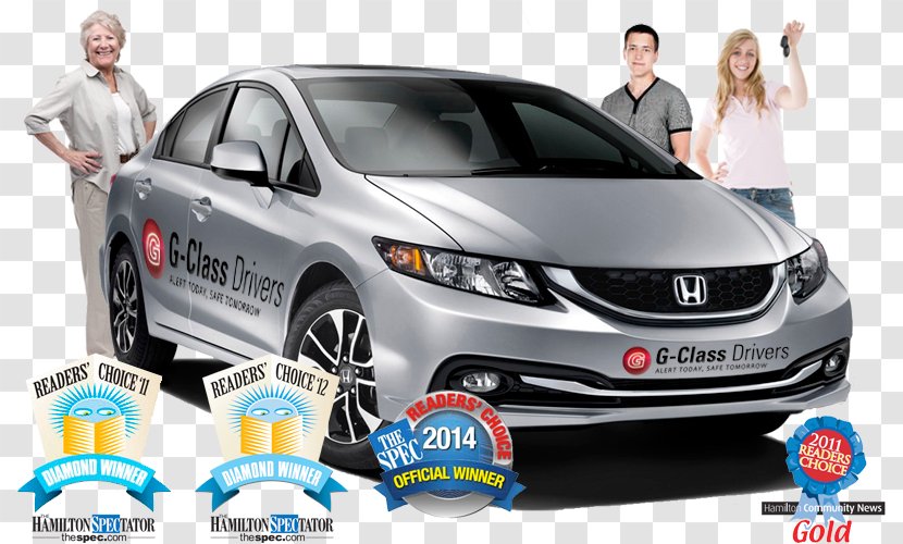 2013 Honda Civic Car LA Auto Show Subaru - Transport - Driving School Transparent PNG