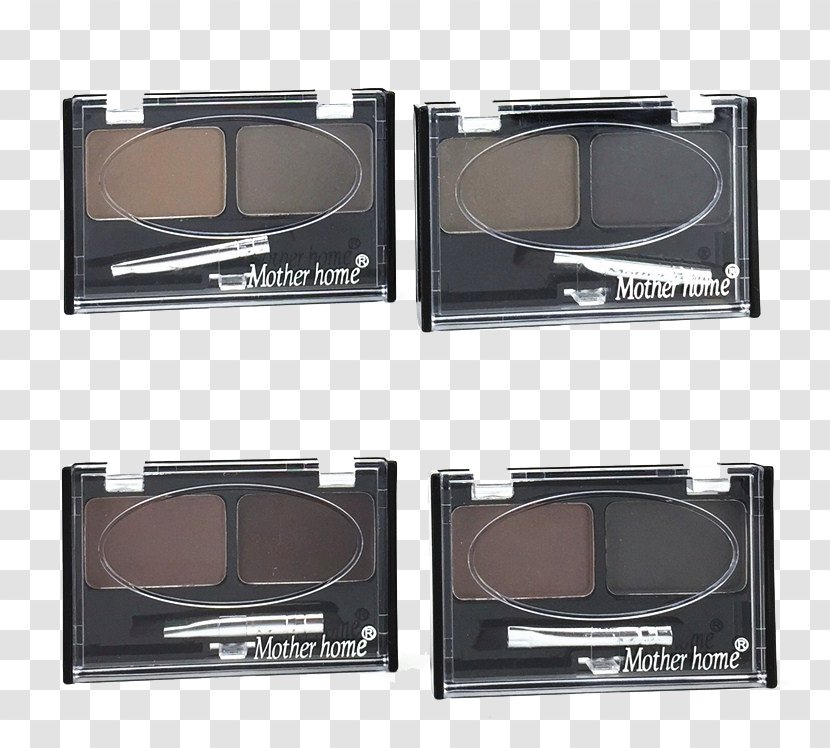 Box Eyebrow Powder Eye Shadow - Four Boxes Of Dye Tools Transparent PNG