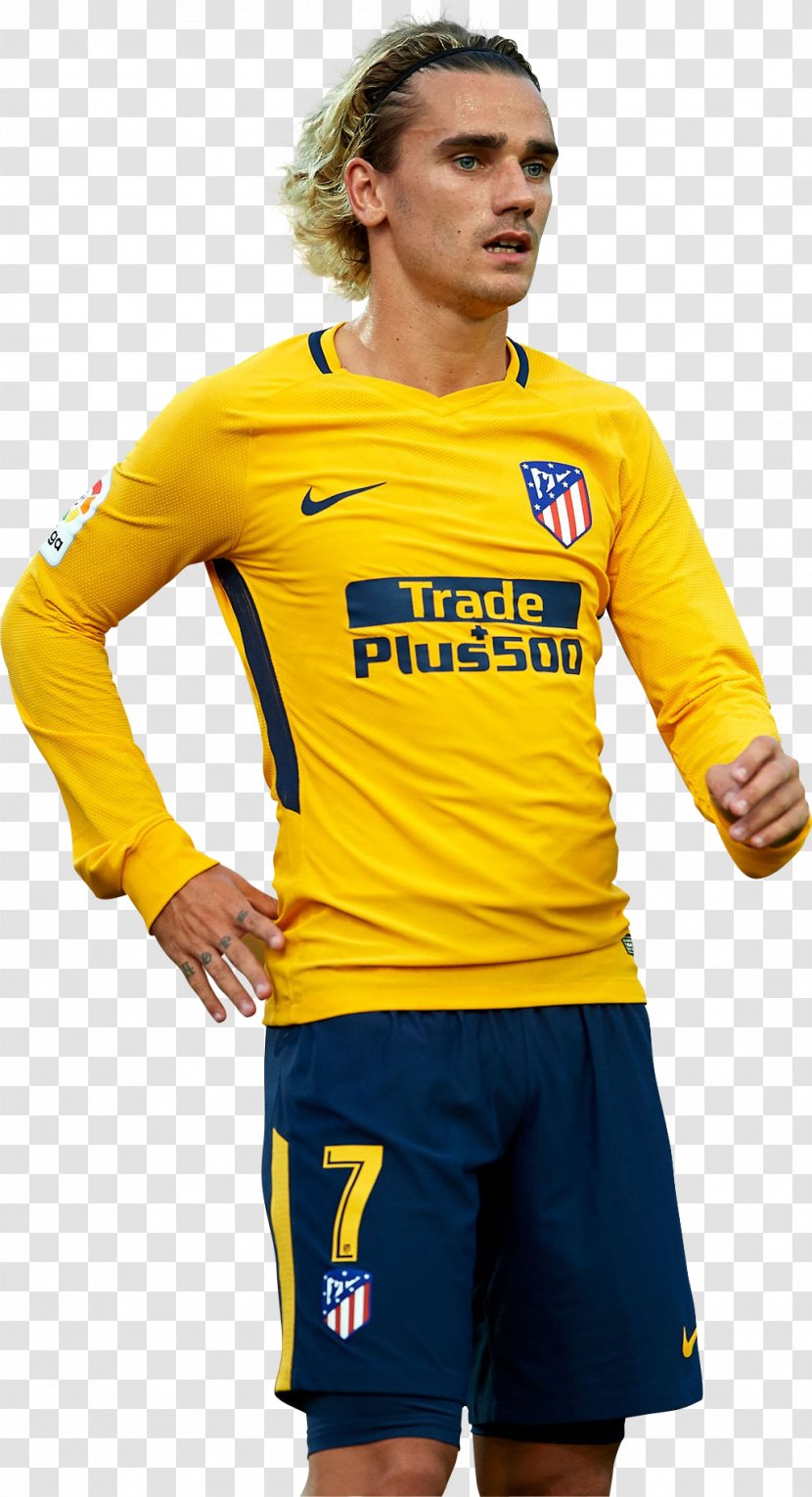 Antoine Griezmann Cheerleading Uniforms DeviantArt - T Shirt - Atletico Madrid Transparent PNG