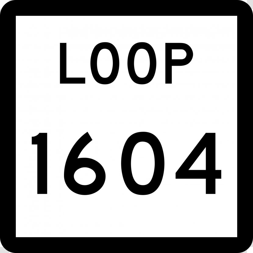 Texas State Highway Loop 1604 Spur 408 375 Road - Logo - Area Transparent PNG