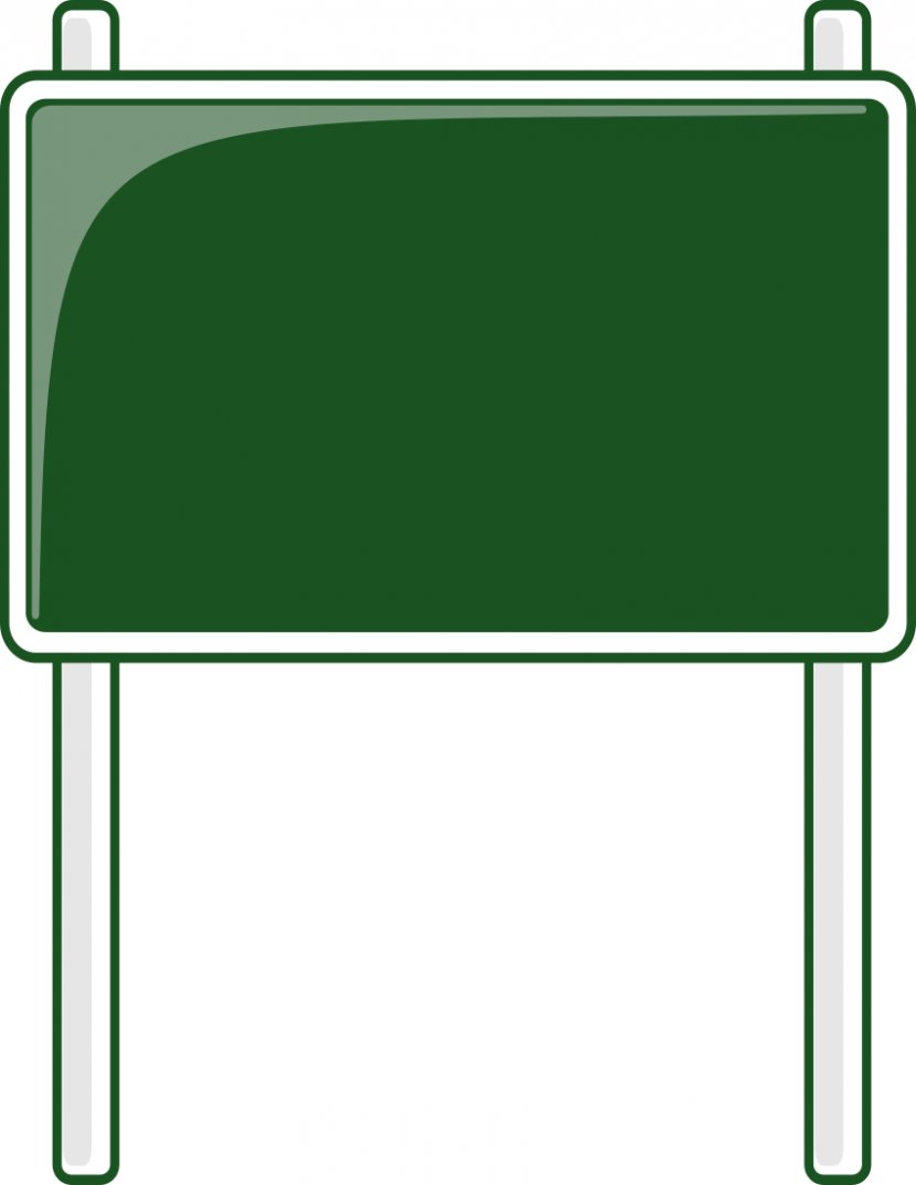 Traffic Sign Road Clip Art - Green - Yard Cliparts Transparent PNG