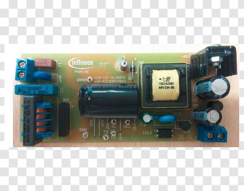 Power Converters Capacitor Microcontroller Electronics Hardware Programmer - Computer - Advertising Board Transparent PNG