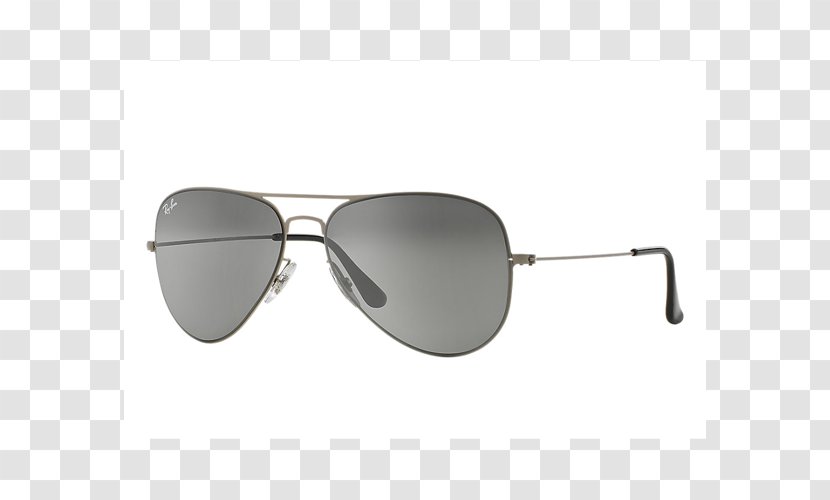 Ray-Ban Aviator Classic Sunglasses Flat Metal - Rayban Flash - Ray Ban Transparent PNG