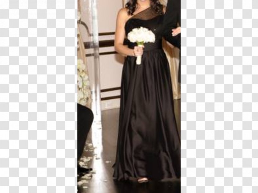Wedding Dress Little Black Bridesmaid - Silhouette Transparent PNG