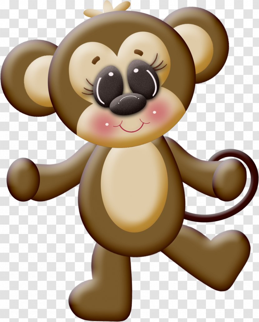 Ape Cartoon Monkey Illustration - Flower Transparent PNG