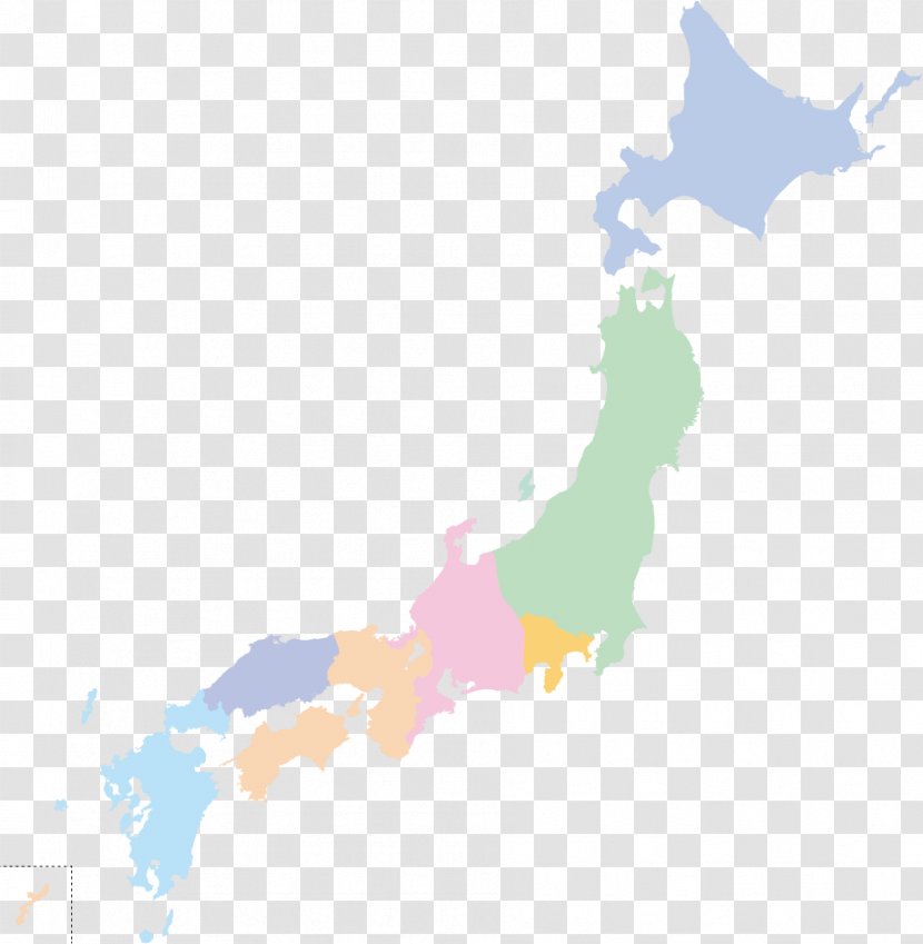 Japan Vector Graphics World Map Image - Mapa Polityczna Transparent PNG