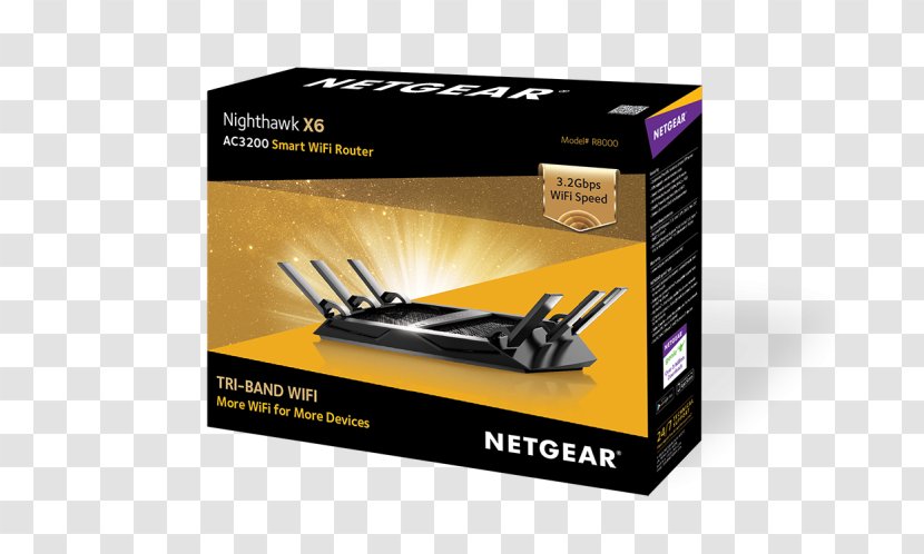NETGEAR Nighthawk X6 R8000 Wireless Router DD-WRT - Computer Network - Help Wanted Transparent PNG