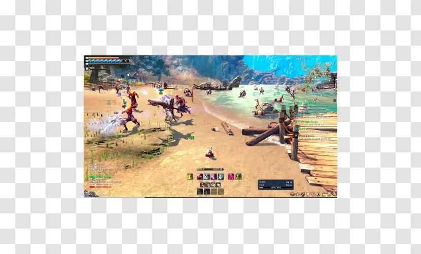 Blade & Soul Massively Multiplayer Online Role-playing Game Player Versus Environment Video - Recreation - And Transparent PNG