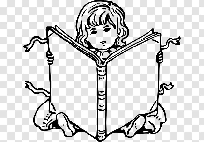 Coloring Book Child Drawing Reading - Heart Transparent PNG