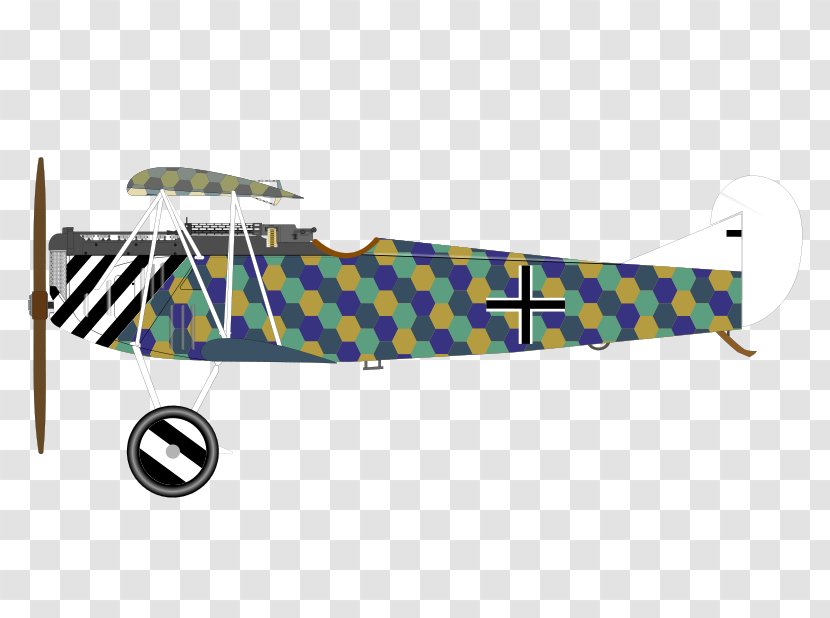 Airplane Fokker D.VII Clip Art - Wing Transparent PNG