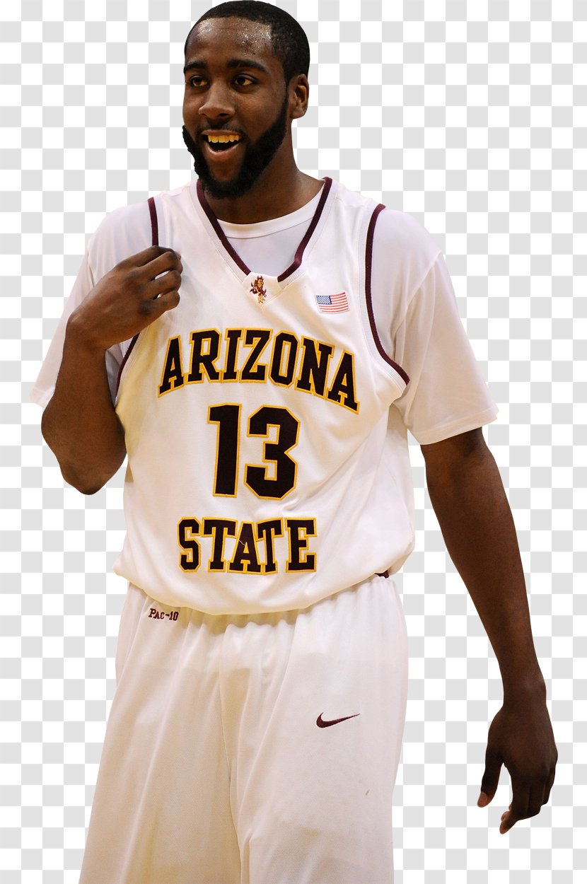 James Harden Arizona State Sun Devils Men's Basketball Houston Rockets University Football - Sports Uniform - Jam Transparent PNG