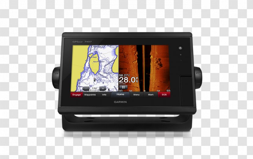 GPS Navigation Systems Chartplotter Garmin Ltd. Gpsmap NüviCam LM - Kuwait - Boat Transparent PNG