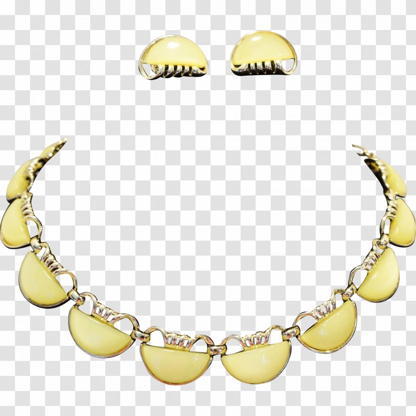 Necklace Bracelet Body Jewellery Chain - Yellow Transparent PNG
