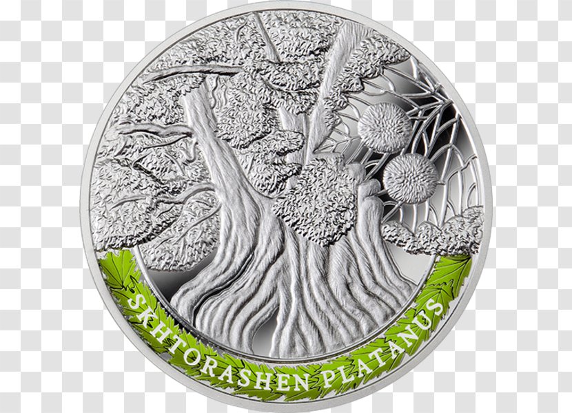 Coin Tnjri Nagorno-Karabakh Şıx Dursun Silver Transparent PNG