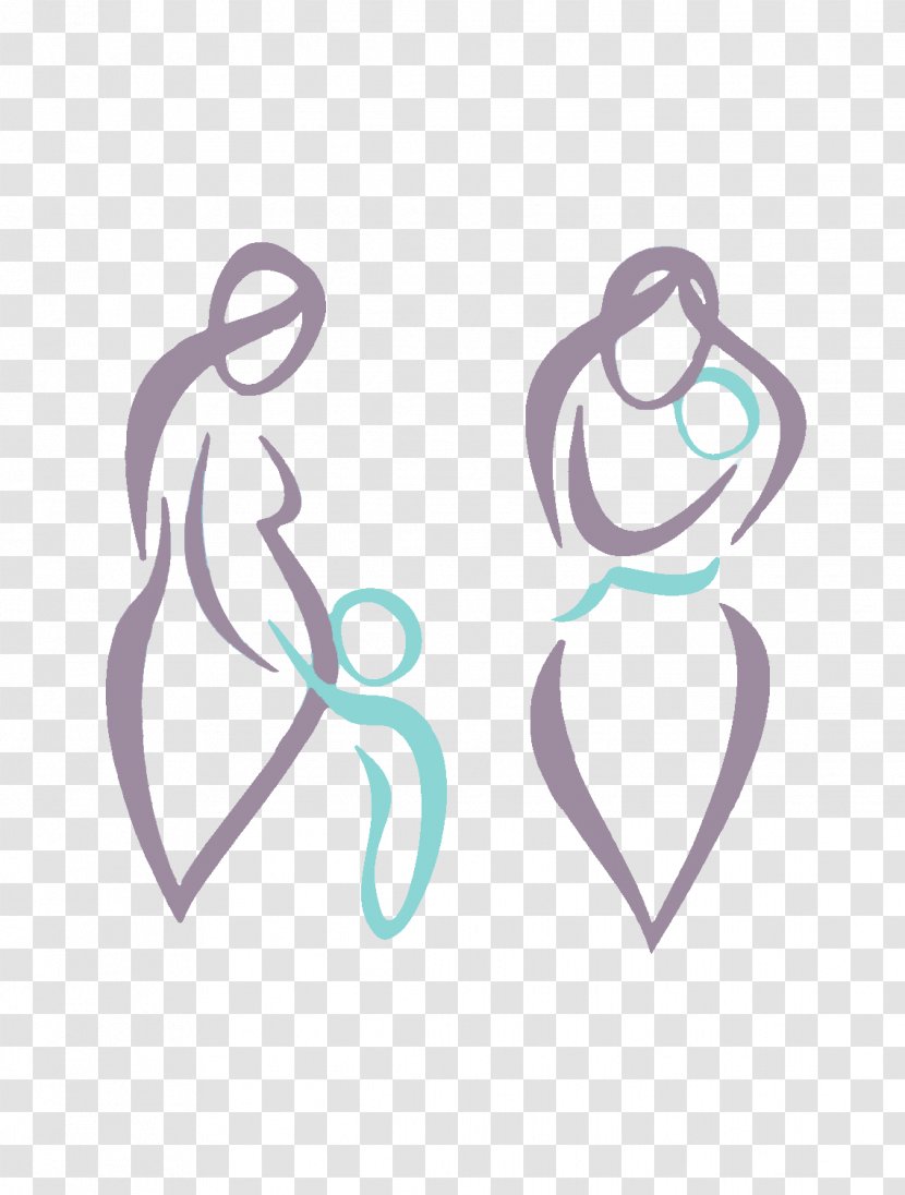 Drawing Pregnancy Royalty-free - Symbol - Mothers' Vector Transparent PNG