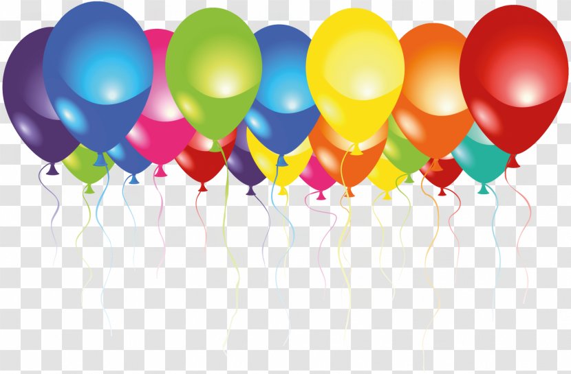 Birthday Cake Gift Balloon Clip Art - Joyeux Anniversaire Transparent PNG