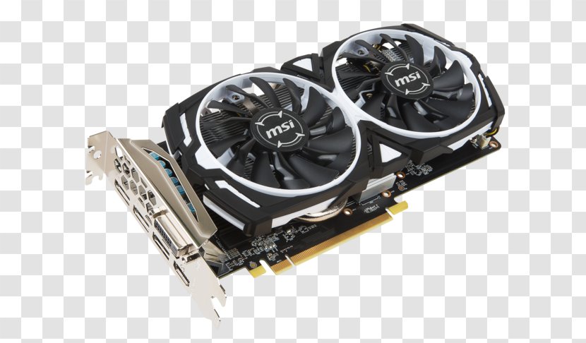 Graphics Cards & Video Adapters Msi Gaming Radeon Rx 570 8gb Gddr5 256bit Directx 12 Card AMD RX GDDR5 SDRAM - Multiplayer Online Battle Arena Transparent PNG