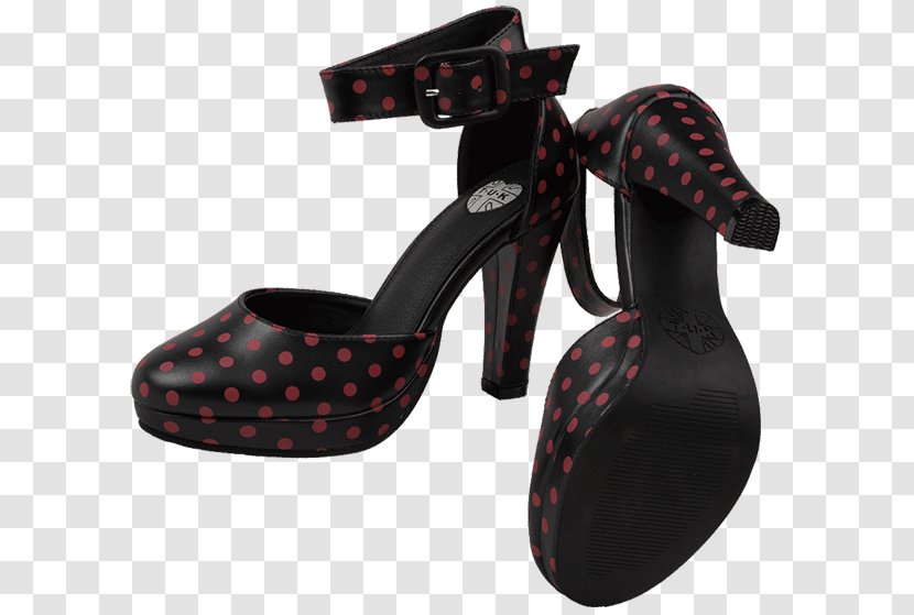 Court Shoe High-heeled Sandal - Tuk - Boho Pattern Transparent PNG