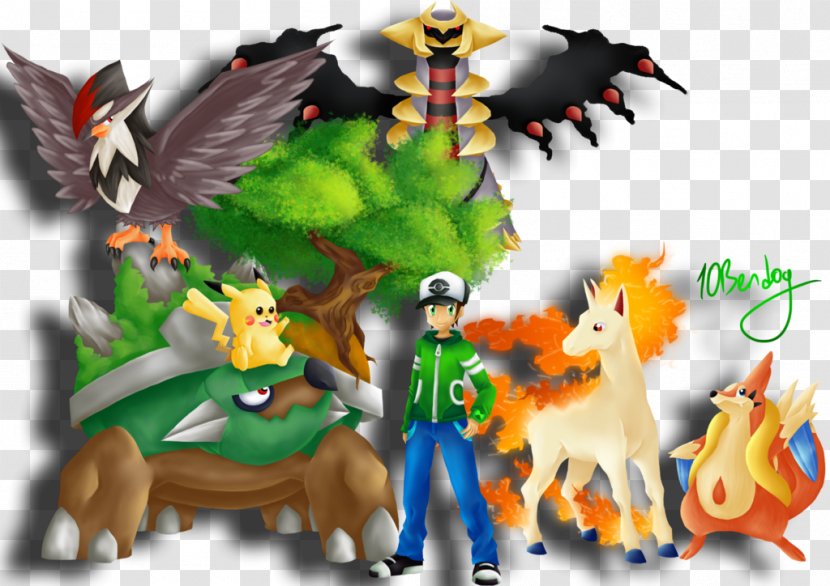 Ash Ketchum Pokémon Sun And Moon Sinnoh Drawing - Dragon - Pokemon Team Transparent PNG