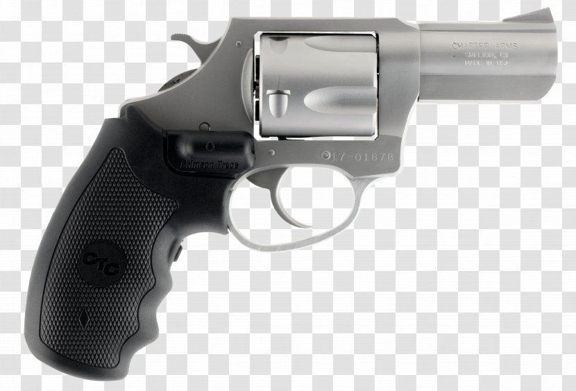 .357 Magnum Revolver Firearm Charter Arms Mag Pug - Handgun - Tremendous Power Transparent PNG