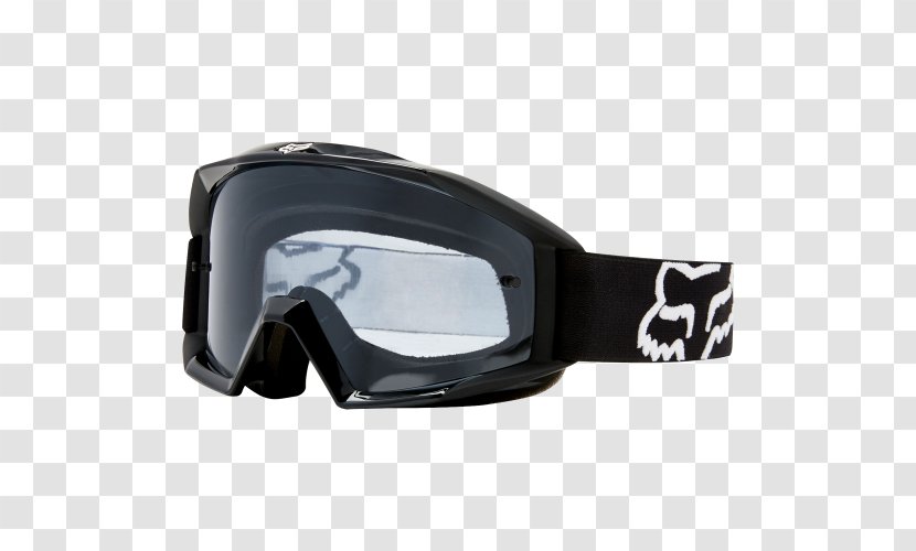 Goggles Fox Racing Enduro Glasses Motocross - Blue Transparent PNG