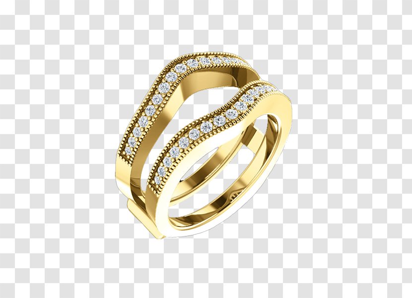Ring Enhancers Gold Jewellery Solitaire - Wedding Ceremony Supply - Guard Transparent PNG
