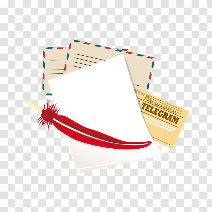 Paper Envelope - Letter - Vector Transparent PNG