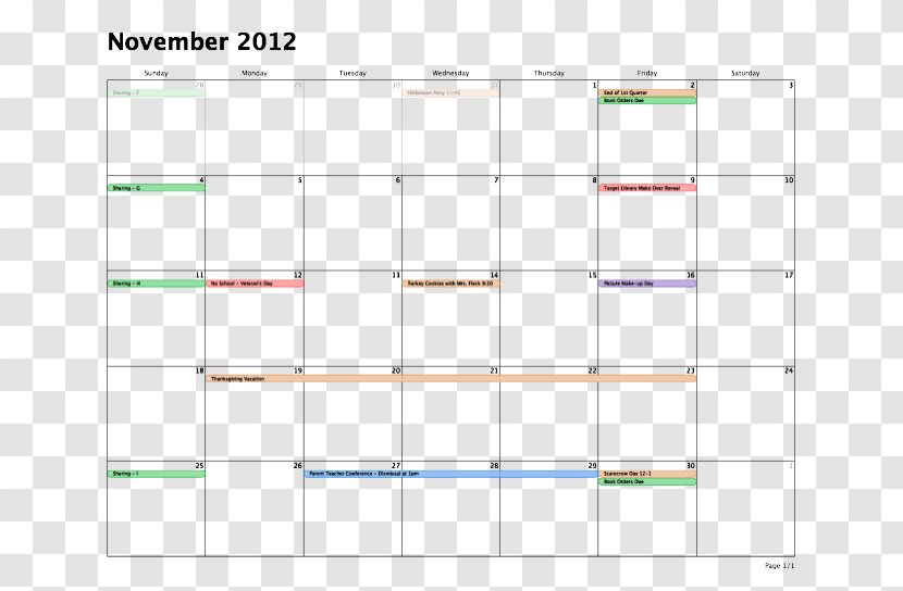 Paper Line Point Angle Diagram - Number - November Calendar Transparent PNG