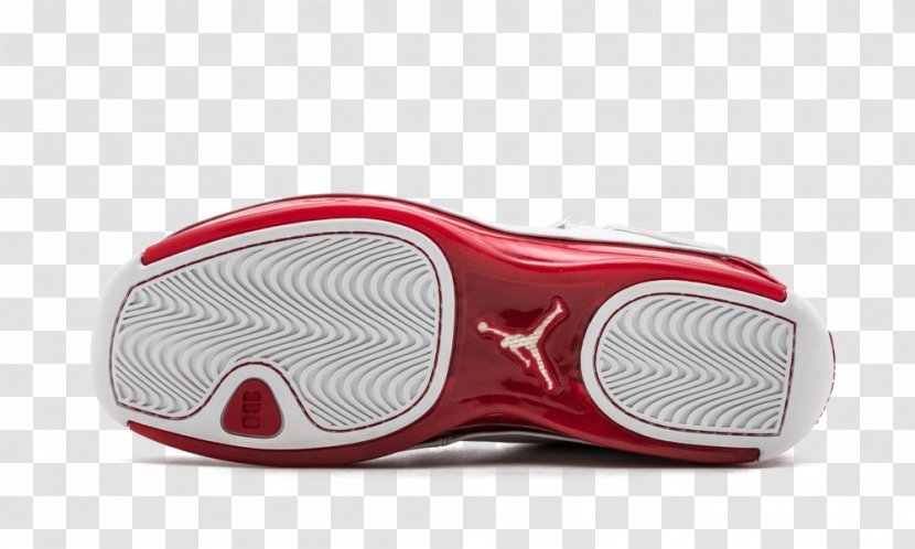 Air Jordan Shoe Sneakers Red Nike - Bottom Transparent PNG