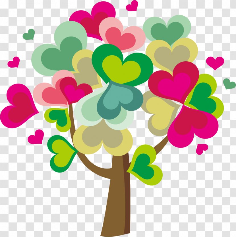 Valentine's Day Heart Clip Art - Floristry Transparent PNG