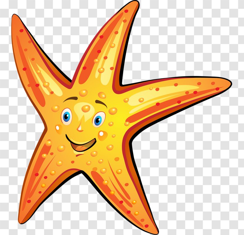 Royalty-free Stock Photography Cartoon - Royaltyfree - Smiling Starfish Transparent PNG