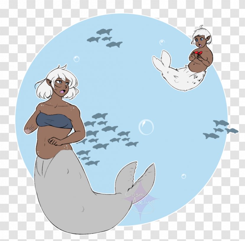 Vertebrate Animated Cartoon Mermaid - Fictional Character Transparent PNG