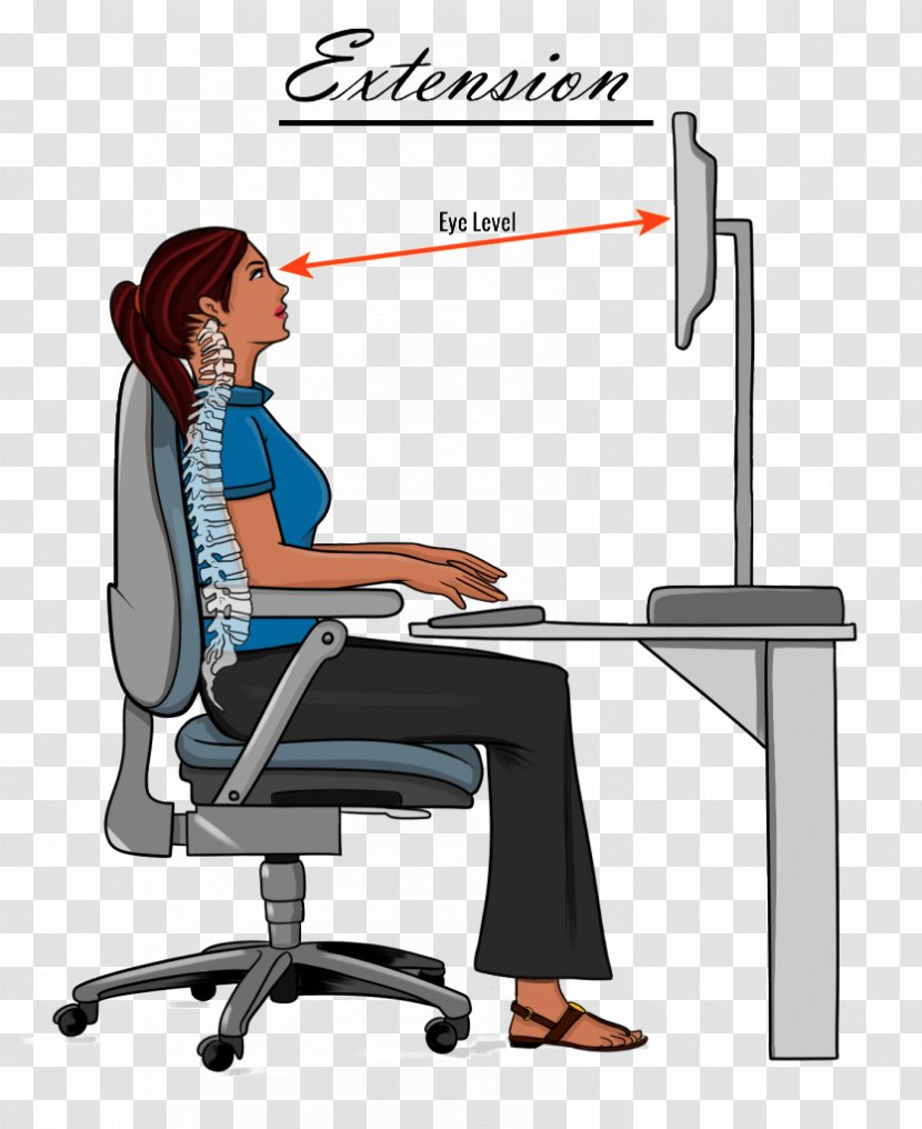 Office & Desk Chairs Shoulder Communication - Design Transparent PNG
